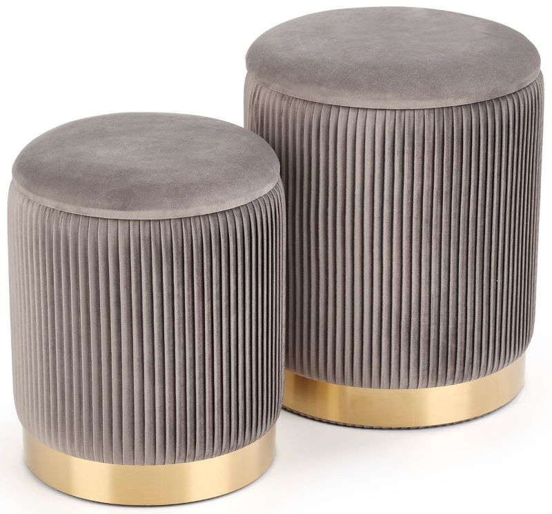 Фото Комплект Halmar Monty (2 пуфа) от производителя Halmar  в Бахчисарае по цене 11 440 ₽