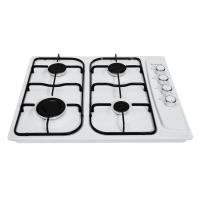 Варочная поверхность газовая 4-х конф. LIBERTON LHG 6540-01 (590х520хh95) (Материал корпуса Металл , Цвет корпуса белый) в Бахчисарае от производителя 