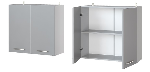 Фото Кухня Бронкс шкаф навесной А-80 в Бахчисарае по цене 5 090 ₽ от производителя Леко, код товара 2000001719930, 2000001719947, 2000001719954, 2000001719961 шт Фото Кухня Бронкс шкаф навесной А-80 от производителя Леко в Бахчисарае по цене 5 090 ₽