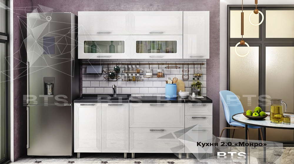 Фото Кухня Монро (2,0) от производителя БТС  в Бахчисарае по цене 38 040 ₽