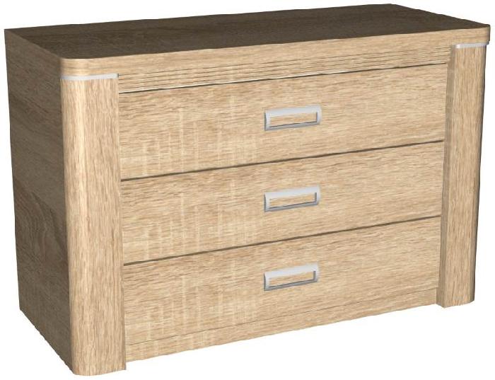 Комод малый Магнолия  (дуб бардолино (СБК) )