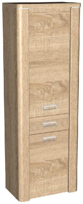 Пенал высокий с ящиком Магнолия ГМ-04 (дуб бардолино, дуб бардолино (СБК) )