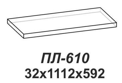 Фото Полка Лотос ПЛ-610 от производителя Сантан в Бахчисарае по цене 1 390 ₽