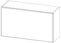 Фото  кухня венеция шкаф навесной шг800 (45,6) производитель SV-мебель