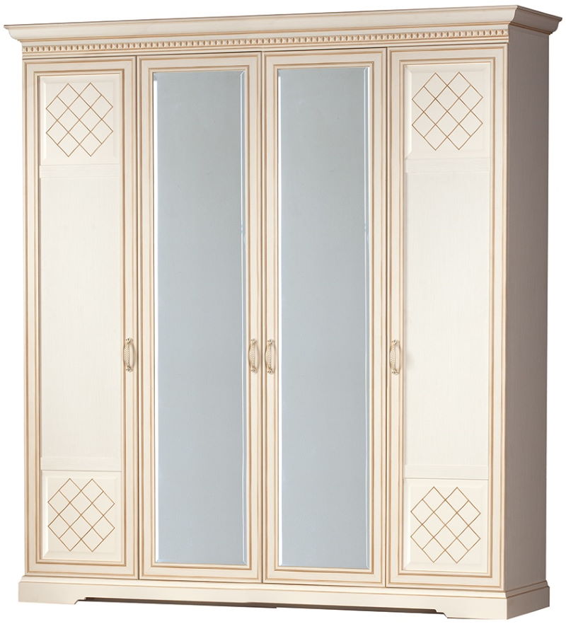 Фото Шкаф Парма 814 (207) четырехдверный от производителя Яна в Бахчисарае по цене 89&nbsp;970 ₽