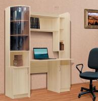 Стол компьютерный Омега-1  (лдсп, лдсп-венге,  венге, дуб млечный (Фант-мебель) ) в Бахчисарае от производителя 