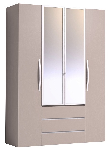 Фото Шкаф Брауни (Brownie)-555 (160) четырехдверный от производителя Глазов в Бахчисарае по цене 49 580 ₽