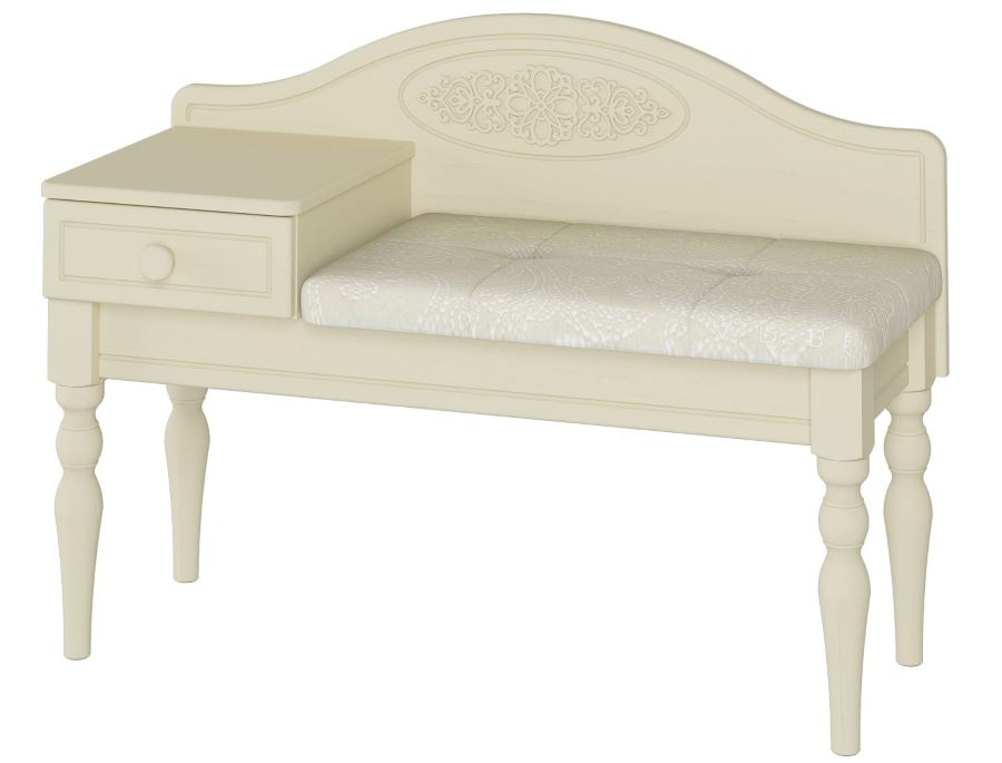 Фото Банкетка Ассоль плюс АС-41 (левая) от производителя Компасс в Бахчисарае по цене 17&nbsp;500 ₽