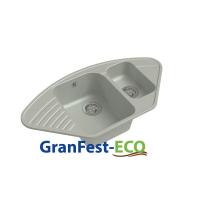 Мойка Granfest eco-14 (ГР 930х500хh200) без сифона  (Цвет мойки черный) в Бахчисарае от производителя в интернет магазине Планета Комфорта Мойка Granfest eco-14 (ГР 930х500хh200) без сифона  (Цвет мойки черный) в Бахчисарае от производителя