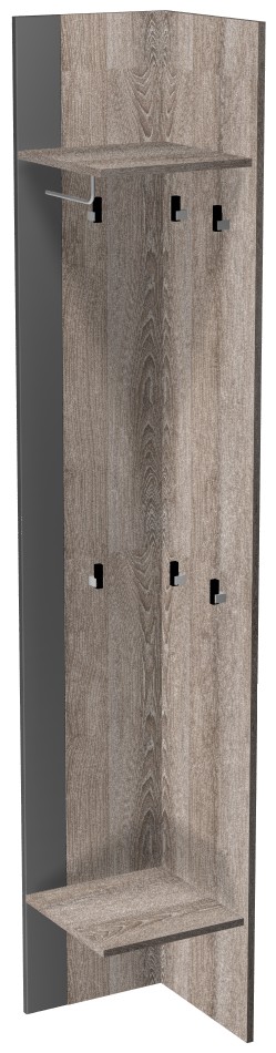 Фото Полка угловая Ханна ПХ-3  от производителя СБК в Бахчисарае по цене 4&nbsp;890 ₽