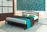 Кровать двуспальная Надежда (СМ 140х200) трубка металл в интернет магазине Планета Комфорта Фото metallicheskie-krovati кровать двуспальная надежда (см 140х200) трубка металл производитель Милсон