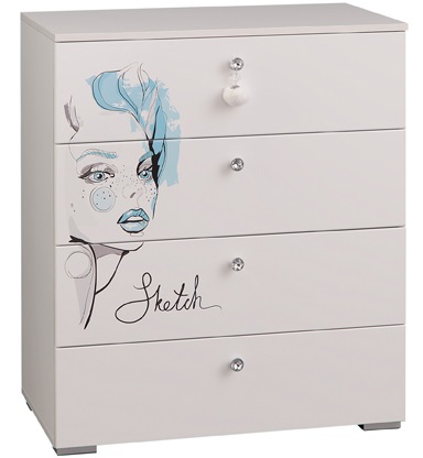 Фото Комод Гламур  от производителя Мебельсон в Бахчисарае по цене 22 440 ₽