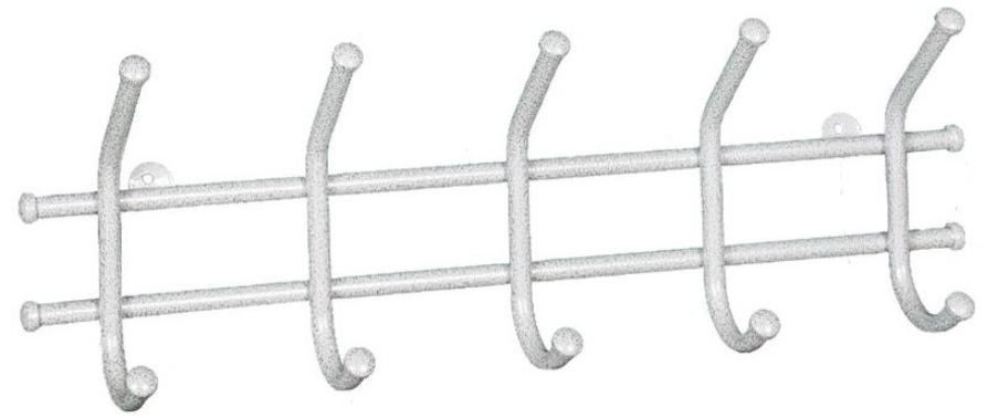 Фото Вешалка настенная Норма 5 от производителя Завод металлических изделий в Бахчисарае по цене 370 ₽