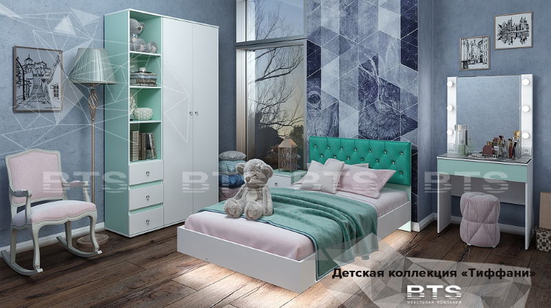 Фото Стол туалетный Тифани СТ-03 от производителя Мебелони в Бахчисарае по цене 13 120 ₽