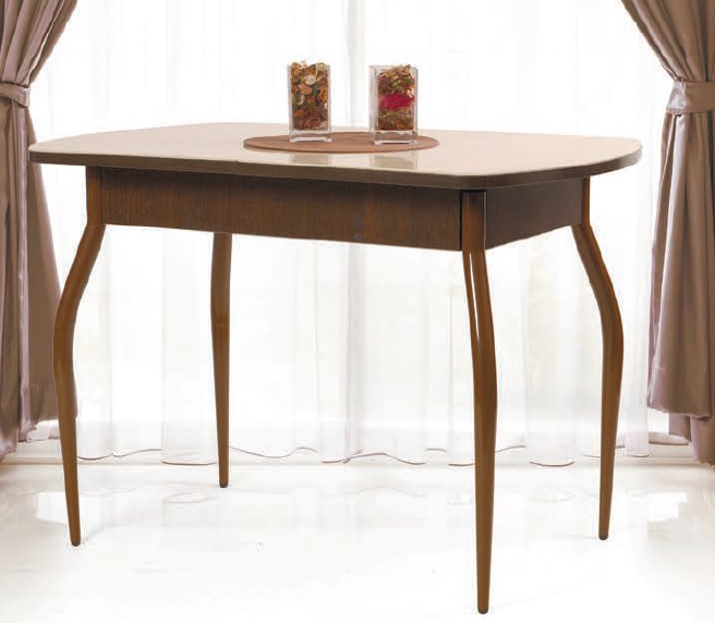 Фото Стол обеденный №16 (К) фотопечать раздвижной (90)  от производителя Мир стульев в Бахчисарае по цене 20 120 ₽