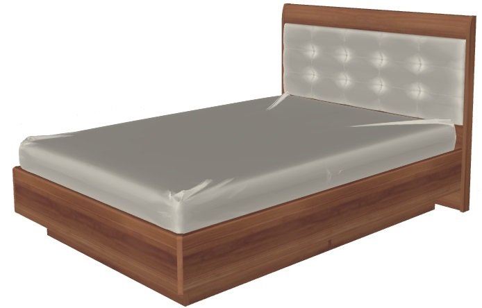 Фото Кровать двуспальная Мелисса КР-1852 (СМ 140х200) с подъемным механизмом от производителя Лером в Бахчисарае по цене 41 310 ₽
