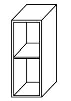 Фото  кухня диана-4 (лдсп) шкаф настенный 280 (шво-1) производитель Фант-мебель