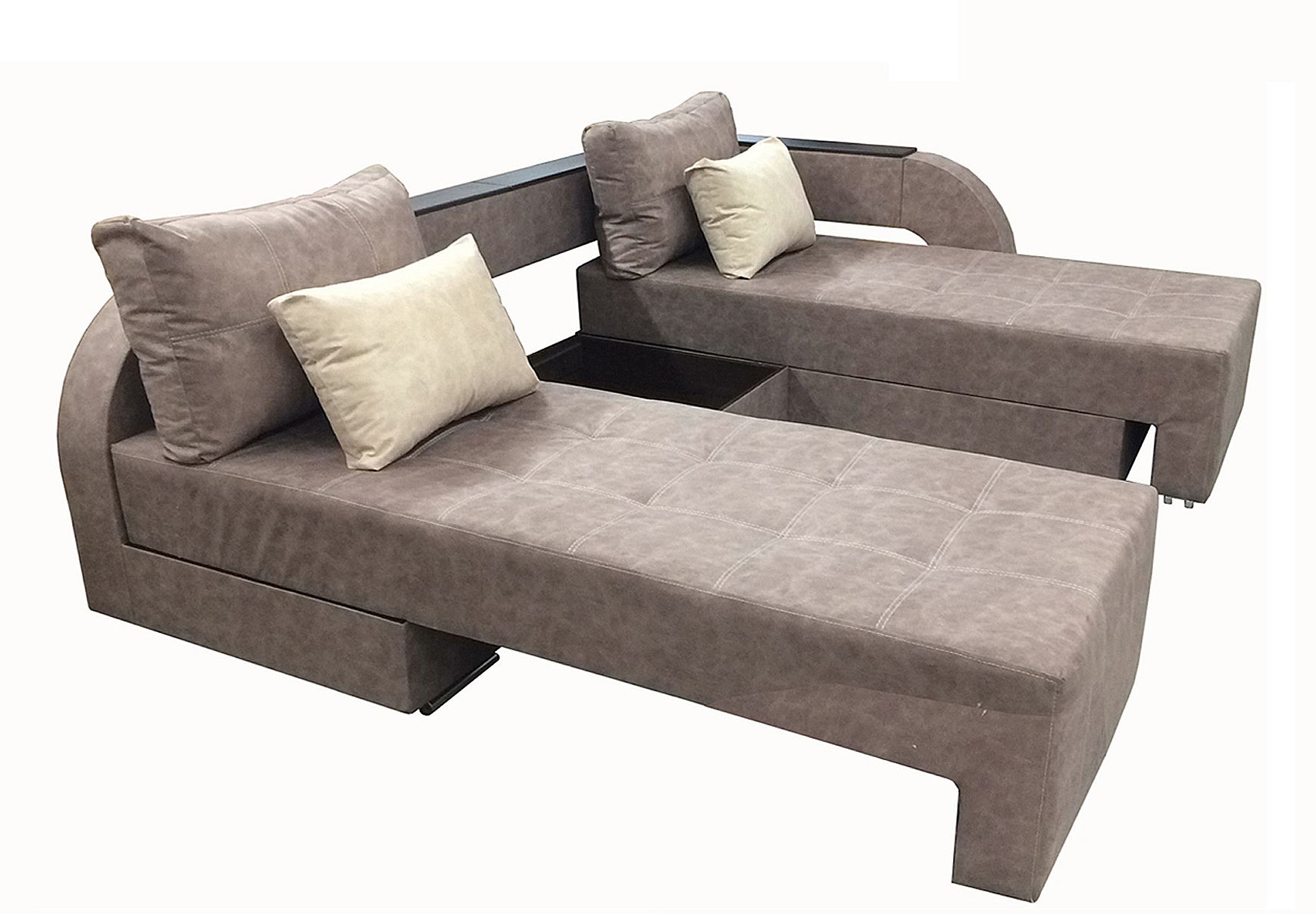 Фото Диван угловой Регина-10.3 (Дуэт-3) Г-образный в Бахчисарае по цене 63 590 ₽ от производителя Регина, код товара 2000000967011, 2000000967028, 2000000967035, 2000000967042, 2000000967059, 2000000967066, 2000000967073, 2000000967080 шт Фото Диван угловой Регина-10.3 (Дуэт-3) Г-образный от производителя Регина в Бахчисарае по цене 63 590 ₽