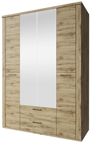 Фото Шкаф 4DG2S Дорсет (Doorset) (150) четырехдверный от производителя Анрэкс в Бахчисарае по цене 47 800 ₽