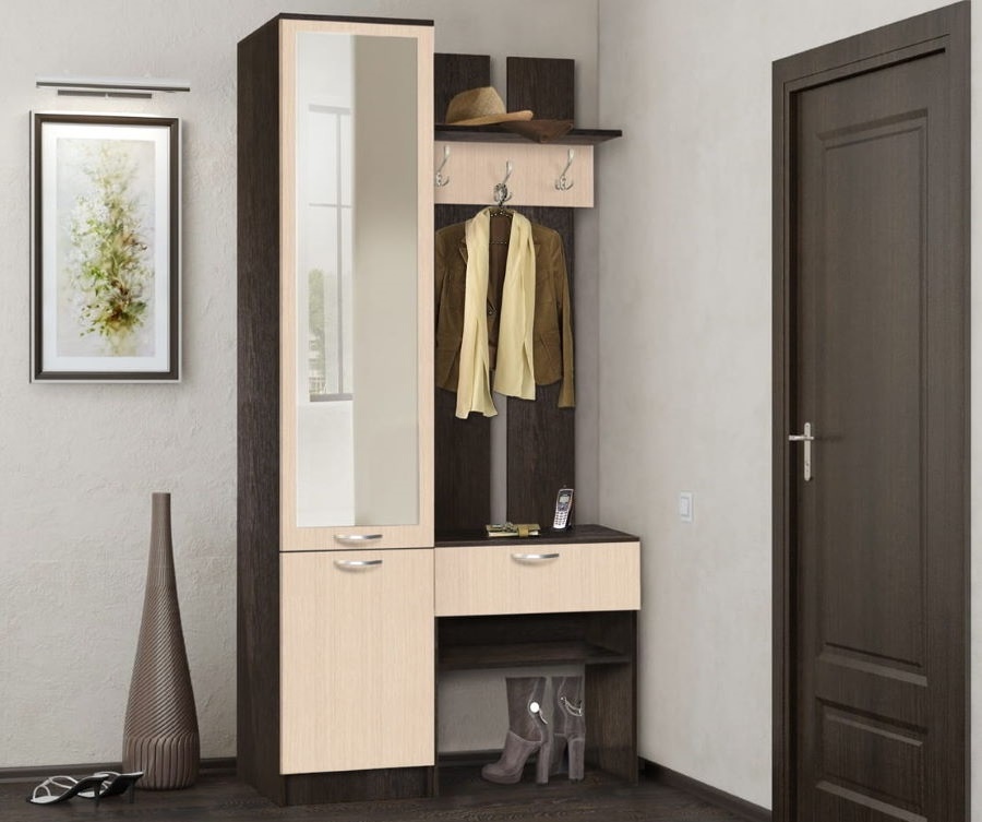 Фото Прихожая Иннэс-3 (левая) от производителя Диал в Бахчисарае по цене 7&nbsp;650 ₽