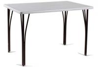 Стол обеденный Граф (металл, мдф-ясень серебро,  медный антик (Бител) ) в Бахчисарае от производителя в интернет магазине Планета Комфорта Стол обеденный Граф (металл, мдф-ясень серебро,  медный антик (Бител) ) в Бахчисарае от производителя