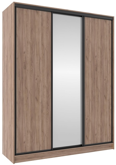 Фото Шкаф-купе 2000 Домашний (3 двери) от производителя Глазов в Бахчисарае по цене 40&nbsp;330 ₽