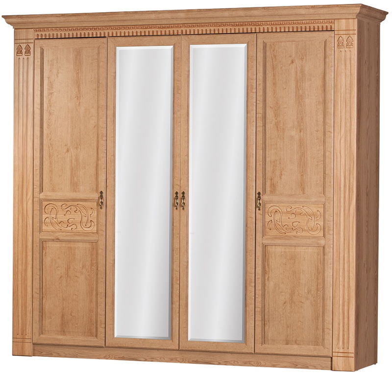 Фото Шкаф Лючия 203 (246) четырехдверный от производителя Яна в Бахчисарае по цене 82&nbsp;310 ₽