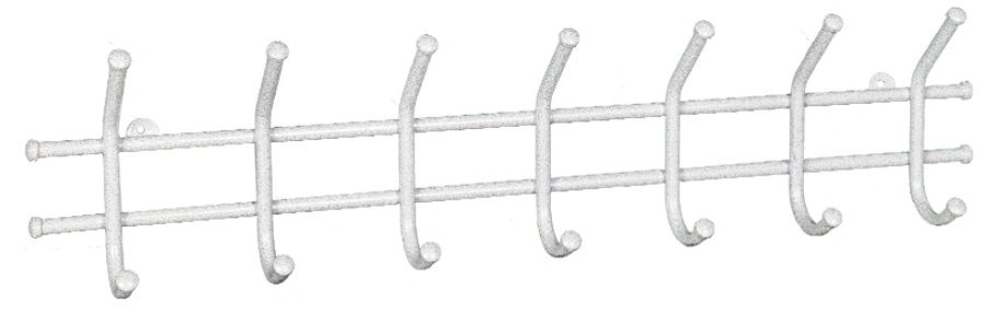 Фото Вешалка настенная Норма 7 от производителя Завод металлических изделий в Бахчисарае по цене 480 ₽