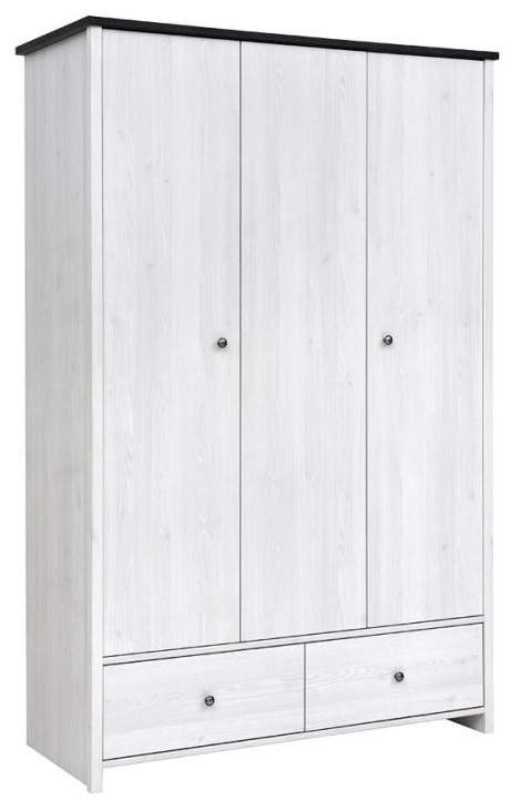 Фото Шкаф Порто SZF3D2S (129) трехдверный от производителя Black Red White (БРВ) в Бахчисарае по цене 30 340 ₽