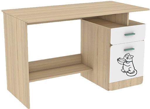 Фото Стол письменный Кот 17 от производителя Аквилон в Бахчисарае по цене 13 920 ₽