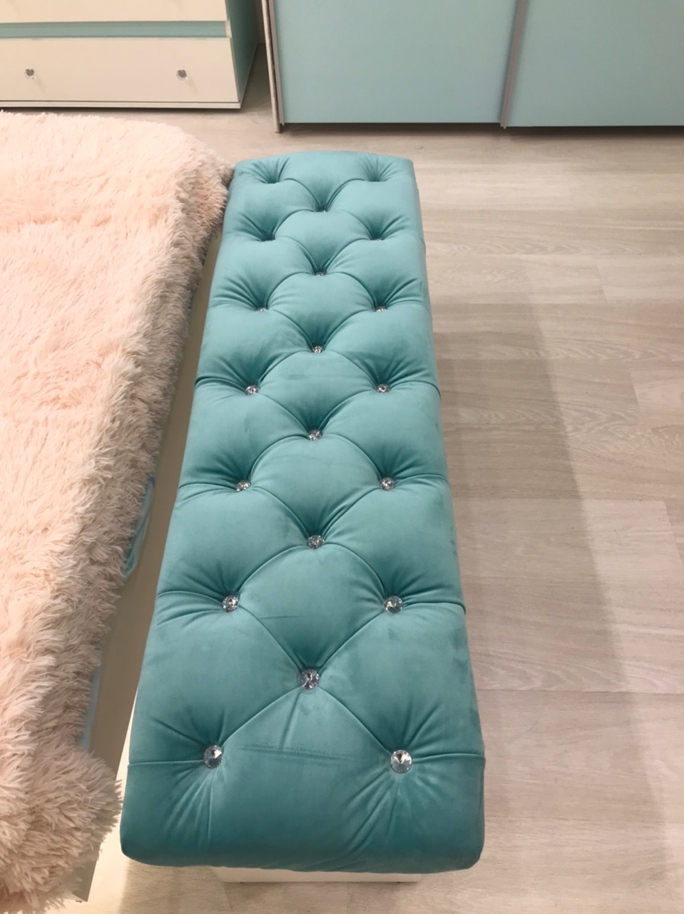 Фото Банкетка Тифани ПФ-01 от производителя Мебелони в Бахчисарае по цене 7 930 ₽