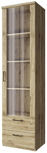 Фото Шкаф с витриной 1V2S Дорсет (Doorset) от производителя Анрэкс в Бахчисарае по цене 16 980 ₽