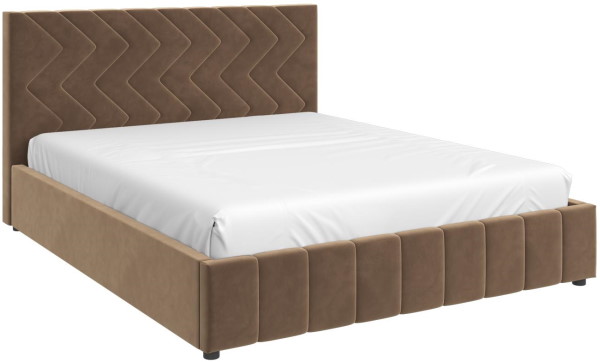 Фото Кровать двуспальная Нельсон (Зигзаг) (СМ 160х200) без основания от производителя Браво-мебель в Бахчисарае по цене 14 920 ₽