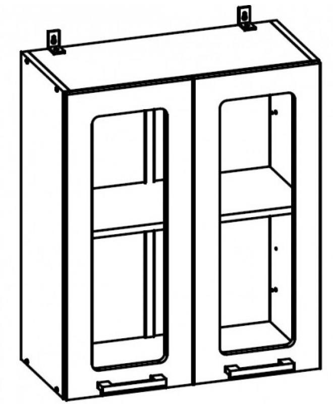 Фото Кухня Волна шкаф навесной Ш700с (72) от производителя SV-мебель в Бахчисарае по цене 6 710 ₽