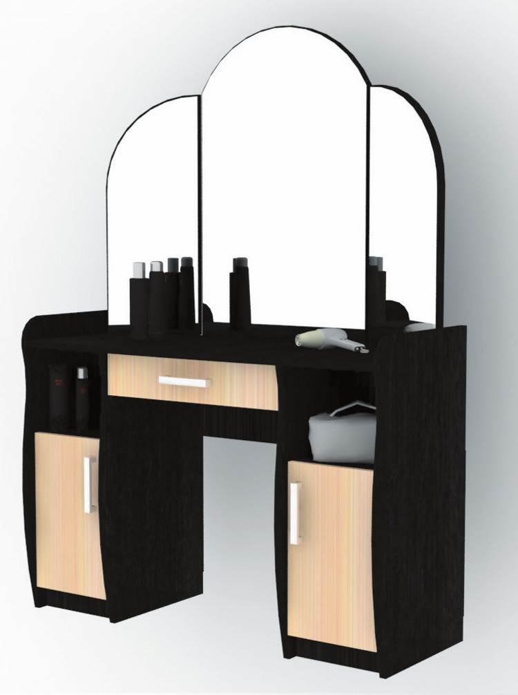 Фото Стол трюмо с зеркалом Галант-2  от производителя Пирамида в Бахчисарае по цене 9&nbsp;510 ₽