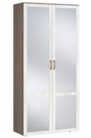 Фото  шкаф афина (90х44) комбинированный с зеркалом двухдверный производитель Мебель Маркет