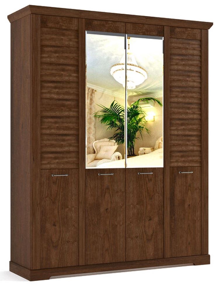 Фото Шкаф Кантри (186) четырехдверный от производителя СБК в Бахчисарае по цене 36&nbsp;180 ₽