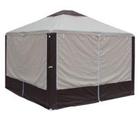 Фото shatry-tentovannye шатер пикник-элит 3х3 (3000х3000) (4 стенки противомоскитные,4стенки глухие) производитель Кемпинг Групп