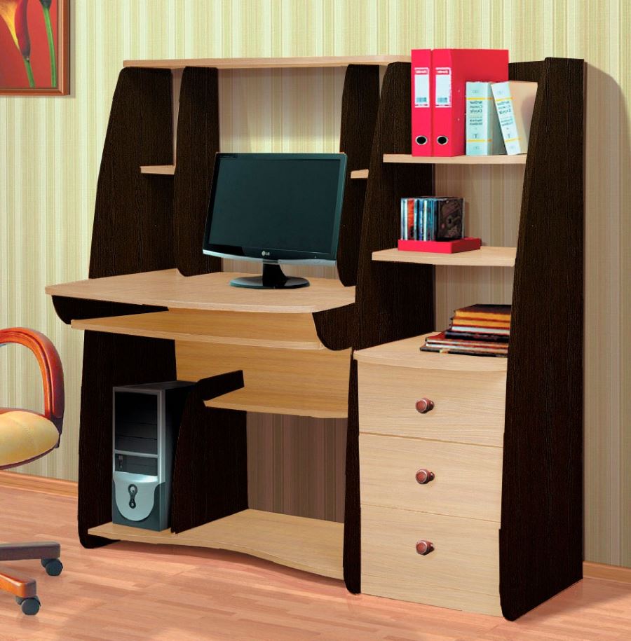 Фото Стол компьютерный СК 1  от производителя Фант-мебель в Бахчисарае по цене 9&nbsp;590 ₽