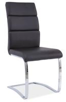 Стул Signal H456 ( Обивка стула:экокожа , хром, черный (Signal) ) в Бахчисарае от производителя 