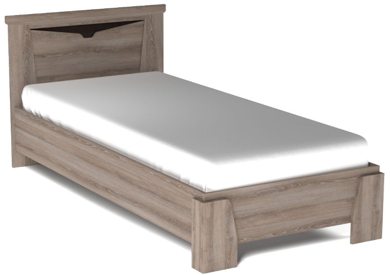 Фото Кровать односпальная Гарда NEW (СМ 90х200) без основания от производителя СБК в Бахчисарае по цене 5 470 ₽