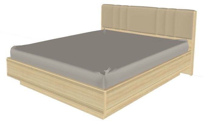 Фото Кровать двуспальная Карина КР-1013 (СМ 160х200) с подъемным механизмом от производителя Лером в Бахчисарае по цене 41 360 ₽