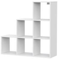 Стеллаж Токио (лесенка) (белый текстурный (No name) ) в Бахчисарае от производителя 