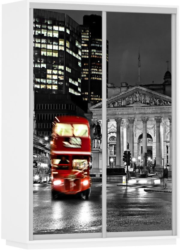 Фото Шкаф-купе Экспресс Дуо Фото (1,6х0,6х2,2 - 2 двери) от производителя Мебельная компания Е1 в Бахчисарае по цене 39 840 ₽