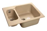 Мойка Granfest GF-S615К (ГР 615х500хh200) (шир.ящ.min 600) (Цвет мойки светло-розовый) в Бахчисарае от производителя в интернет магазине Планета Комфорта Мойка Granfest GF-S615К (ГР 615х500хh200) (шир.ящ.min 600) (Цвет мойки светло-розовый) в Бахчисарае от производителя