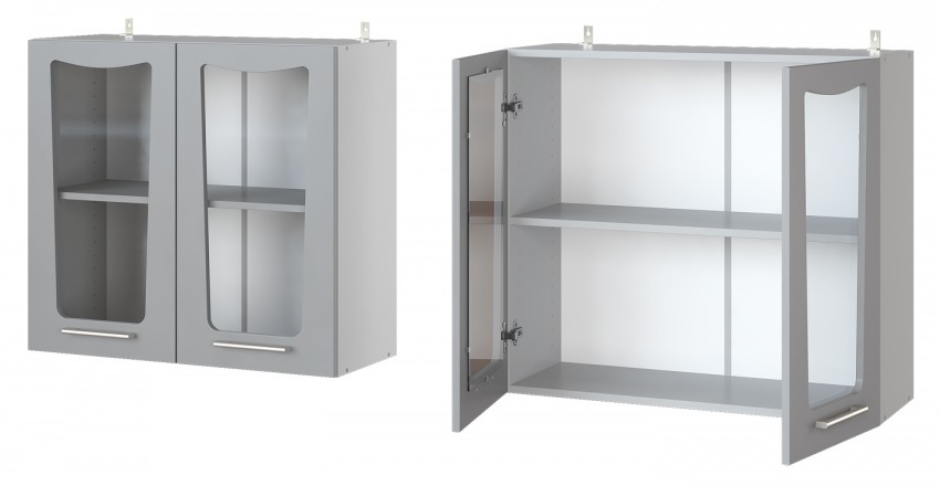 Фото Кухня Парма шкаф навесной АВ-80 от производителя Леко в Бахчисарае по цене 6&nbsp;660 ₽