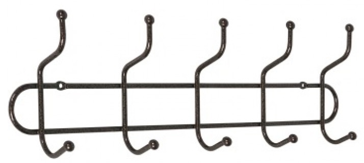 Фото Вешалка настенная Дружба 5 от производителя Завод металлических изделий в Бахчисарае по цене 290 ₽