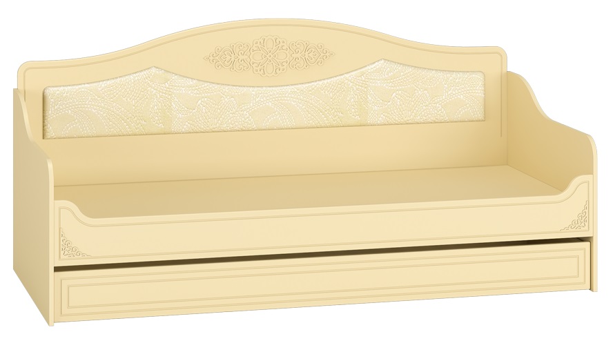 Фото Кровать односпальная Ассоль плюс АС-47 (СМ 90х200) без основания от производителя Компасс в Бахчисарае по цене 35 450 ₽