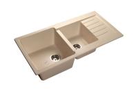 Мойка Granfest GF-P980KL (ГР 980х510хh200) (шир.ящ.min 800) (Цвет мойки белый) в Бахчисарае от производителя в интернет магазине Планета Комфорта Мойка Granfest GF-P980KL (ГР 980х510хh200) (шир.ящ.min 800) (Цвет мойки белый) в Бахчисарае от производителя