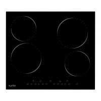 Варочная поверхность электрическая 4-х конф. VENTOLUX VB 60 (600х560хh46) (Материал корпуса Стеклокерамика , Цвет корпуса Чёрный) в Бахчисарае от производителя 